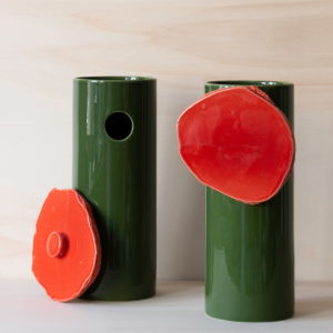 Vase Découpage disque