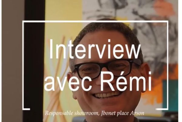 Rémi Jourdan, responsable du showroom Jbonet place Arson