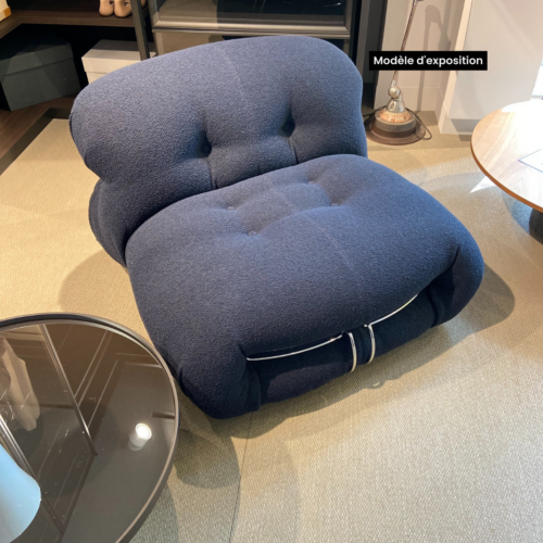 Fauteuil Soriana icone du design par Afrah et Tobia scarpa pour Cassina