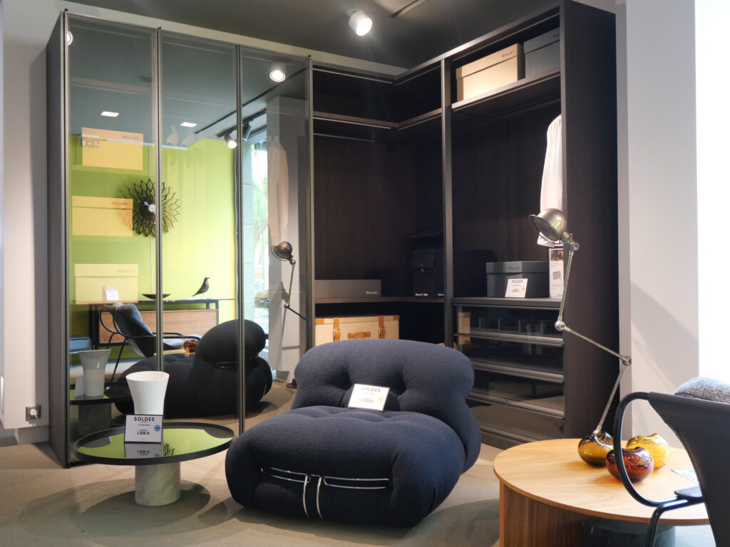 Soriana de la marque cassina au showroom Jbonet de Nice