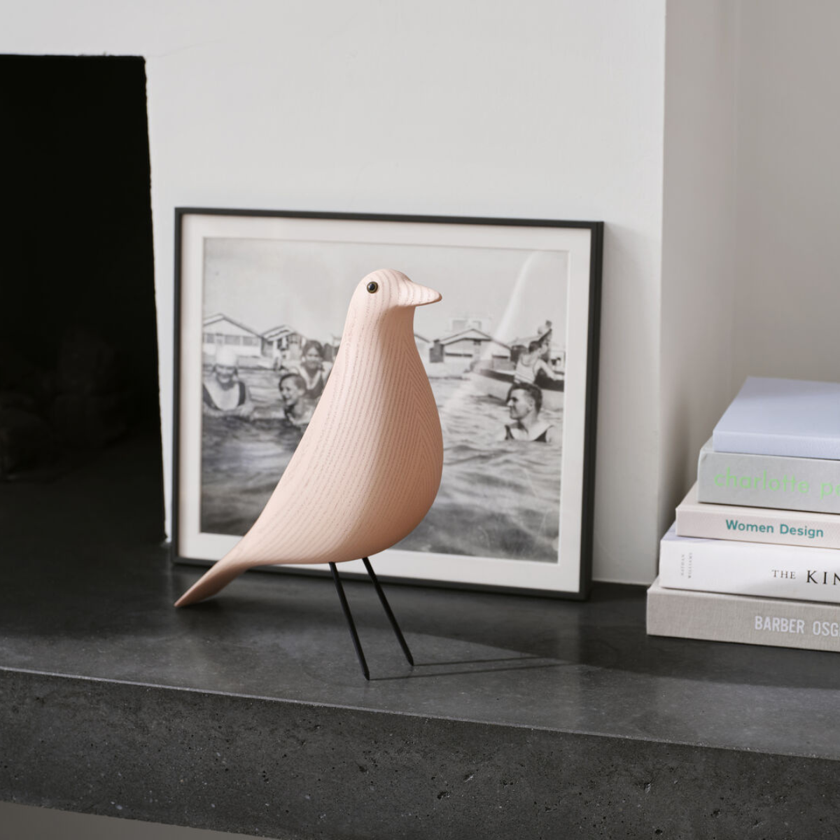 Eames House Bird nouvelle finition en vert, chez jbonet rue de la Buffa