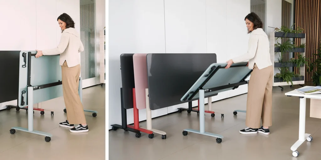 Mobilier de bureau pour travaux en site occupé