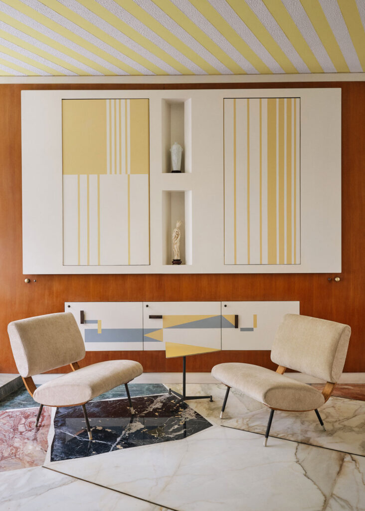 rond D.154.5 Villa Planchart Gio Ponti