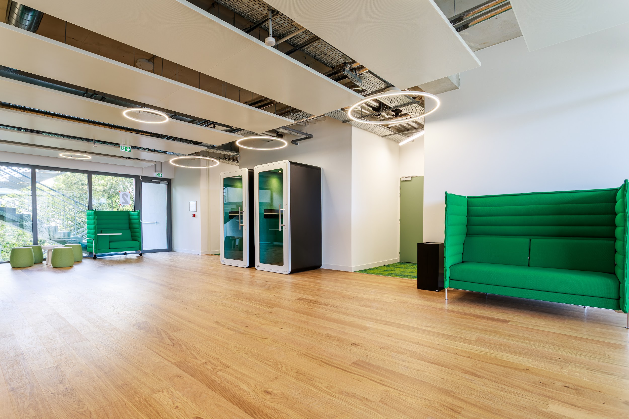 Aménagement en mobilier Alcove Vert