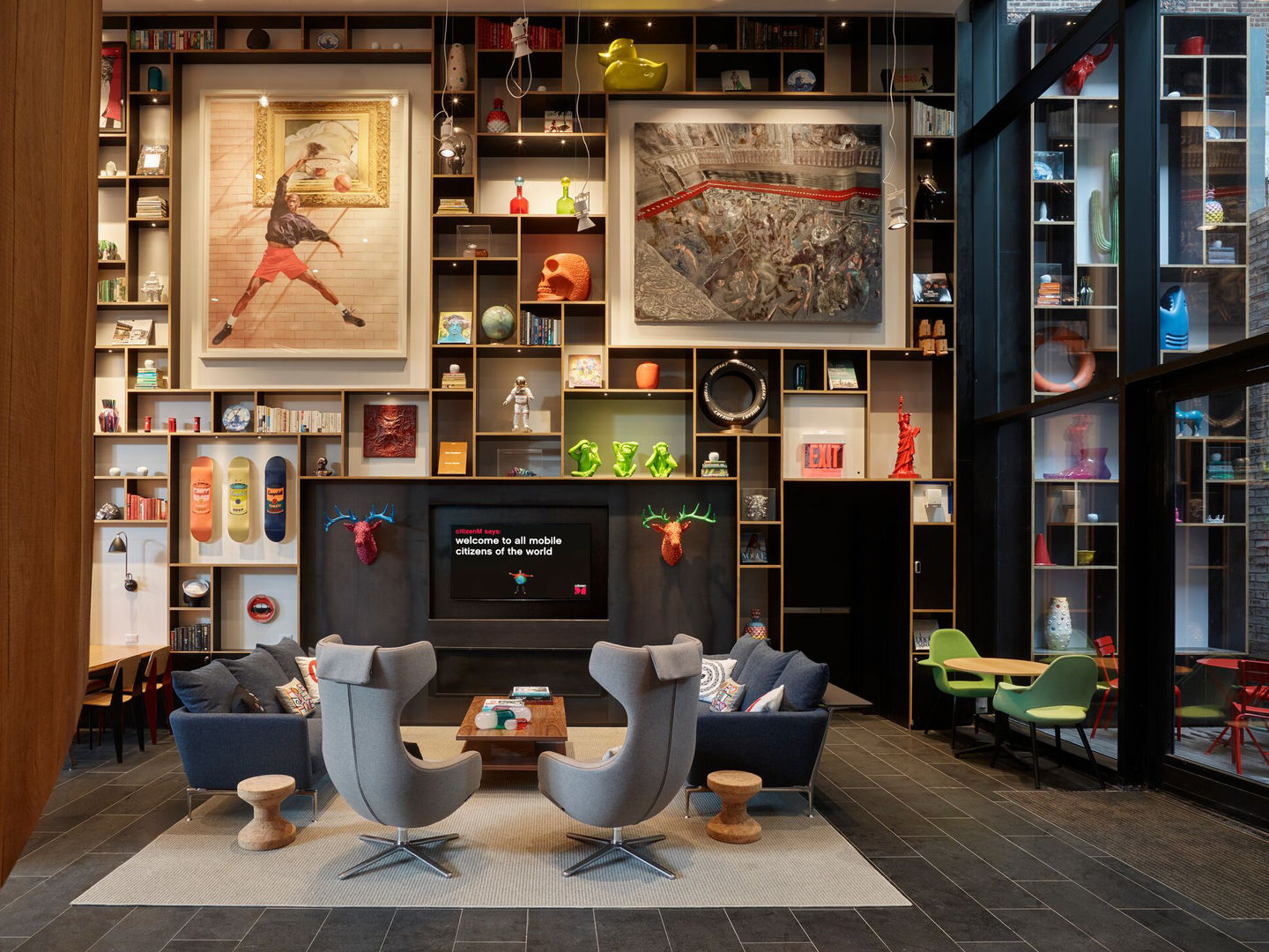 Storytelling hall mobilier de bureau
