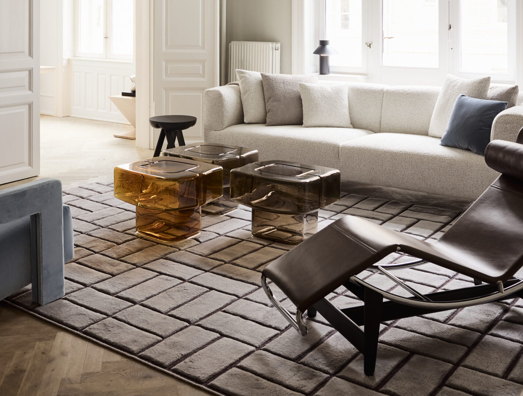 mobilier de createur ardys+lc4 cassina